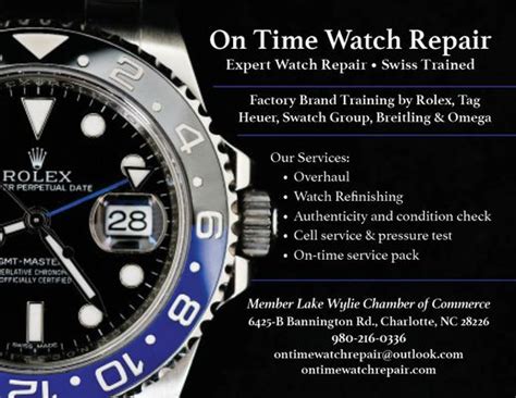 rolex watch repair charlotte nc